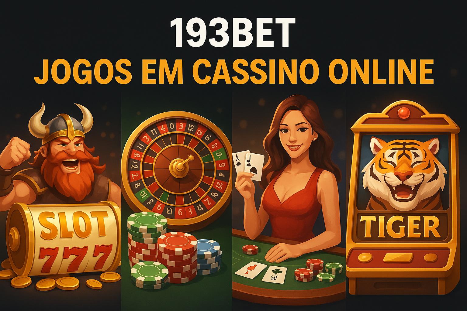 Jogos de cassino online inovadores e emocionantes na 193BET