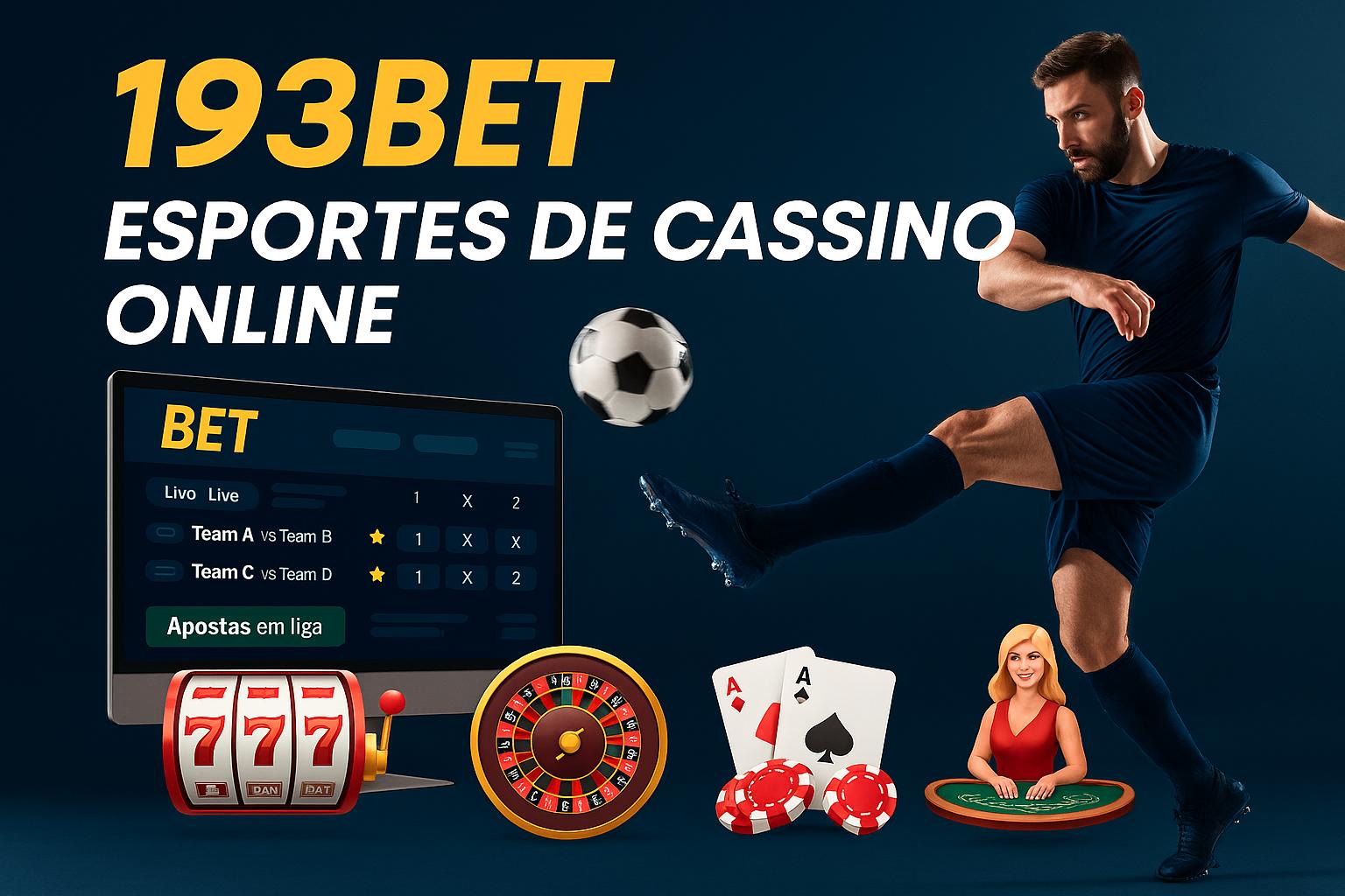 Aposte em apostas esportivas no cassino online 193BET